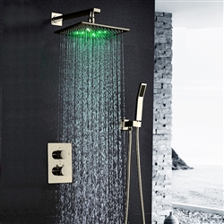 Delta Broadway Brushed Nickel Shower Fixtures